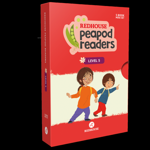 Redhouse Peapod Readers İngilizce Hikâye Seti 5 (Kutulu Ürün) | Kolekt