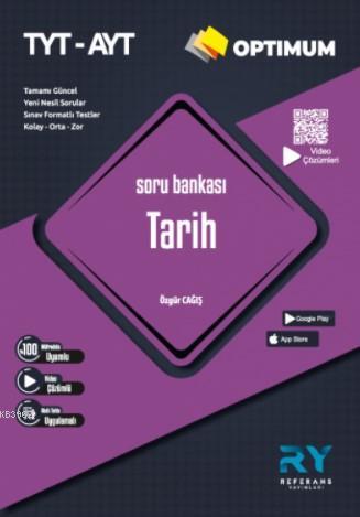 Referans Optimum TYT-AYT Tarih Soru Bankası Video Çözümlü 2021 | Kolek