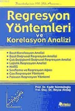 Regresyon Yöntemleri ve Korelasyon Analizi | Kadir Sümbüloğlu | Hatibo