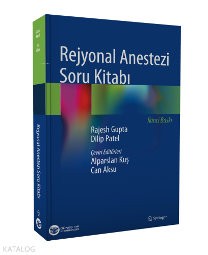 Rejyonal Anestezi Soru Kitabı | Dilip Patel | Güneş Tıp Kitabevi