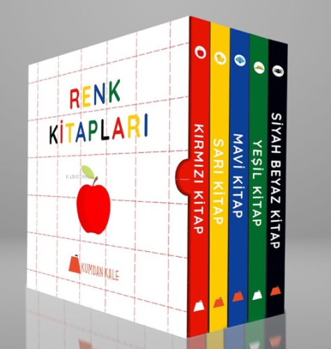 Renk Kitapları – 5 Kitaplık Kutulu Set | Kolektif | Kumdan Kale Yayınl