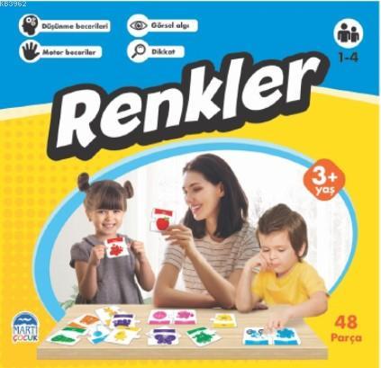 Renkler - Eğitici Yapboz | Kolektif | Martı Çocuk Yayınları