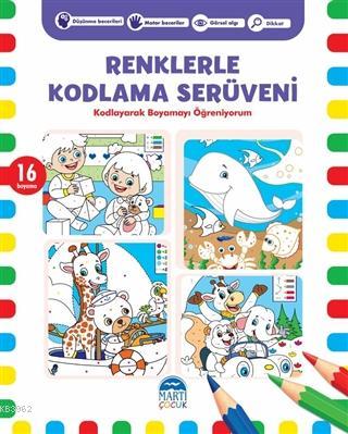 Renklerle Kodlama Serüveni 1; Kodlayarak Boyamayı Öğreniyorum | Kerem 