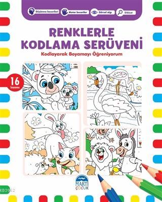 Renklerle Kodlama Serüveni 4; Kodlayarak Boyamayı Öğreniyorum | Kerem 