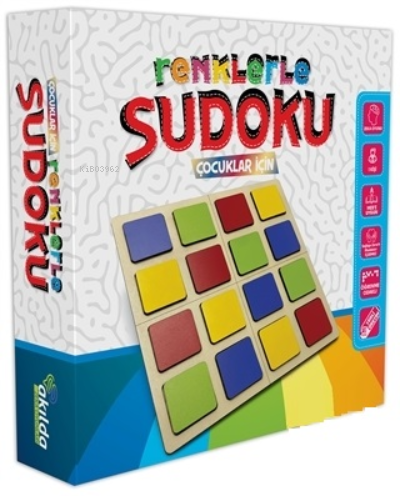 Renklerle Sudoku;Çocuklar İçin | Kolektif | Akılda Zeka Oyunları