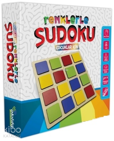 Renklerle Sudoku;Çocuklar İçin | Kolektif | Akılda Zeka Oyunları