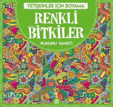 Renkli Bitkiler - Büüykler İçin Boyama | Gizem Ulaş | Dokuz Yayınları