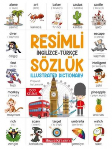 Resimli İngilizce - Türkçe Sözlük;İngilizce Türkçe – Türkçe İngilizce 