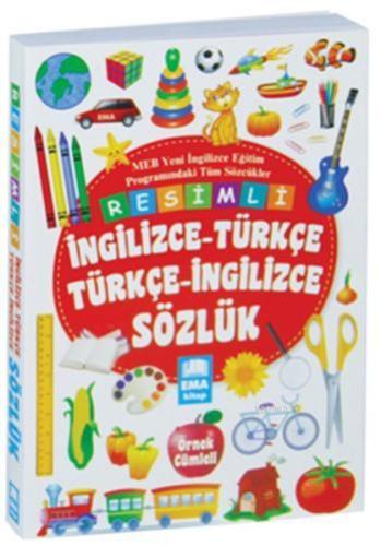 Resimli İngilizce - Türkçe Türkçe-İngilizce Sözlük; Örnek Cümleli | Ko