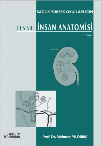 Resimli İnsan Anatomisi 10.Baskı | Mehmet Yıldırım | Nobel Tıp Kitabev