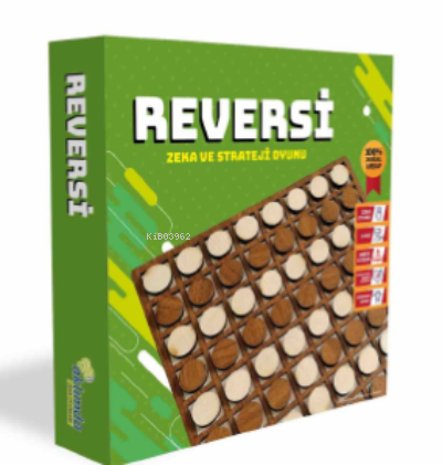 Reversi (Ahşap) | Kolektif | Aklımda Zeka Oyunları