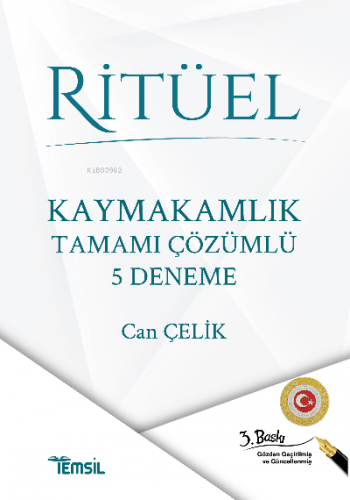 Ritüel Kaymakamlık Tamamı Çözümlü 5 Deneme | Recep Özceylan | Temsil K