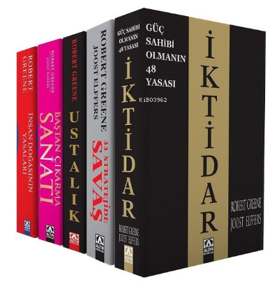 Robert Greene Seti - 5 Kitap Takım | Robert Greene | Altın Kitaplar