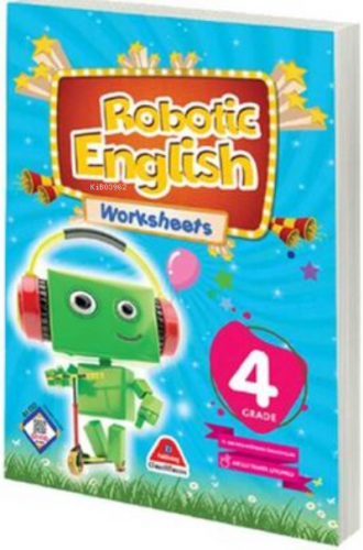 Robotic English Worksheets Yaprak Test - 4 | Kolektif | Damla Yayınevi