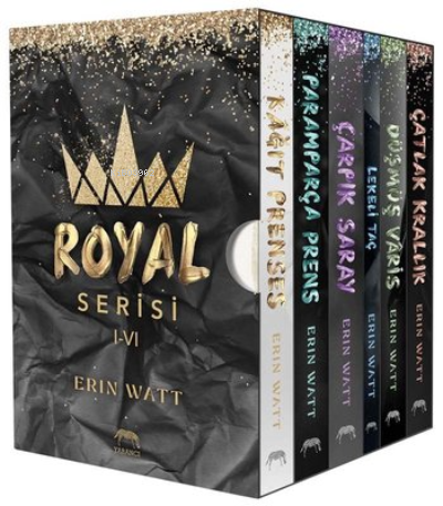 Royal Serisi Kutulu Seti - 6 Kitap Takım | Erin Watt | Yabancı Yayınla