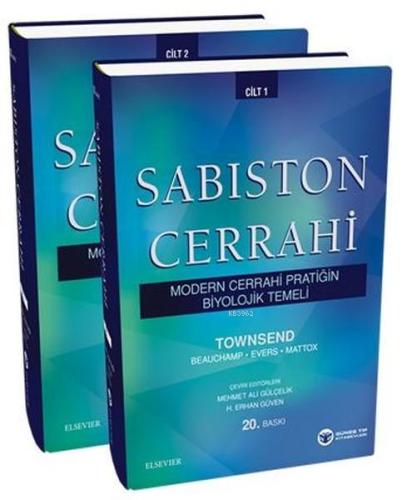 Sabiston Cerrahi - Modern Cerrahi Pratiğin Biyolojik Temeli 2 Cilt Tak