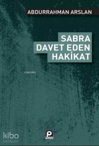 Sabra Davet Eden Hakikat | Abdurrahman Arslan | Pınar Yayınları