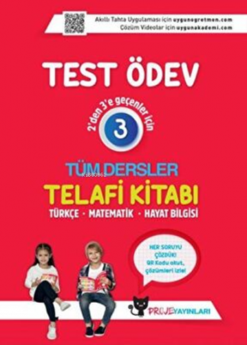 Sadık Uygun 3.Sınıf Telafi Kitabı ( Tüm Dersler ) Proje Yayınları | Ko