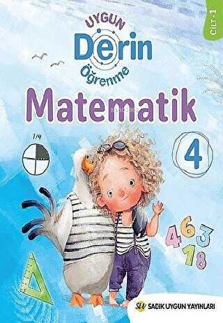 Sadık Uygun Yayınları 4. Sınıf Derin Öğrenme Matematik 1. Cilt | Kolek