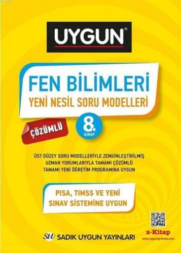 Sadık Uygun Yayınları 8. Sınıf LGS Fen Bilimleri Yeni Nesil Soru Model