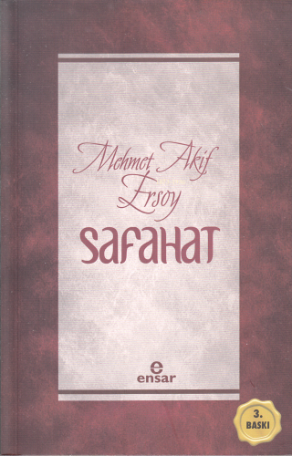 Safahat | Mehmed Âkif Ersoy | Ensar Neşriyat