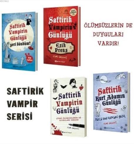 Saftirik Vampirin Günlüğü Seti (4 Kitap) | Tim Collins | Epsilon Yayın