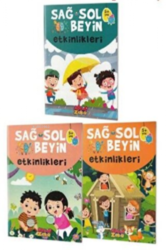 Sağ ve Sol Beyin Etkinlikleri Seti (5+Yaş) | Kolektif | Aktif Zeka Yay