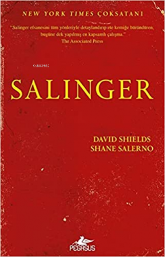 Salinger | David Shields | Pegasus Yayıncılık