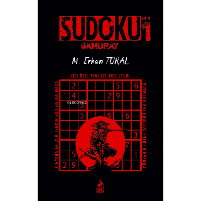 Samuray Sudoku 1 | Mustafa Erhan Tural | Ren Kitap