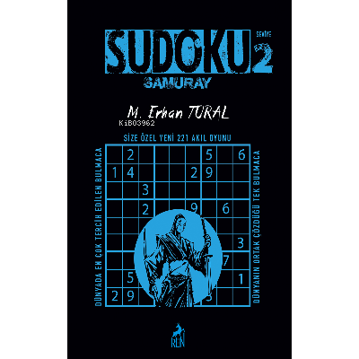 Samuray Sudoku 2 | Mustafa Erhan Tural | Ren Kitap