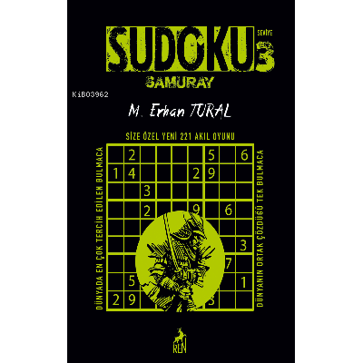 Samuray Sudoku 3 | Mustafa Erhan Tural | Ren Kitap