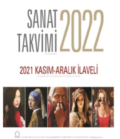 Sanat Takvimi 2022 Duvar Takvimi | Kolektif | Arkadaş Yayınevi