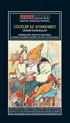 Sanatsal Resimli Cüceler ile Ayakkabıcı; Grimm Masalları | Grimm Karde