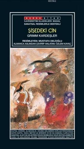 Sanatsal Resimli Şişedeki Cin; Grimm Masallar | Grimm Kardeşler | Bord