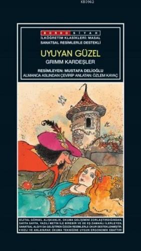 Sanatsal Resimli Uyuyan Güzel; Grimm Masallar | Grimm Kardeşler | Bord