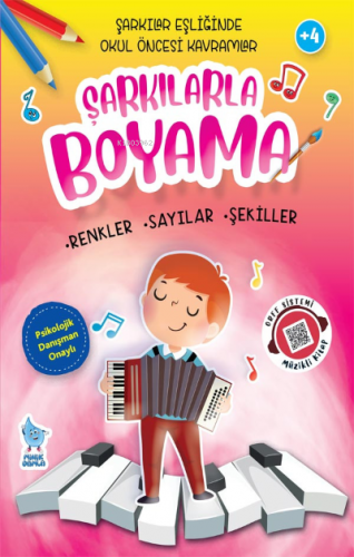 Şarkılarla Boyama (4 Kitap) | Kolektif | Damla Çocuk Yayınevi