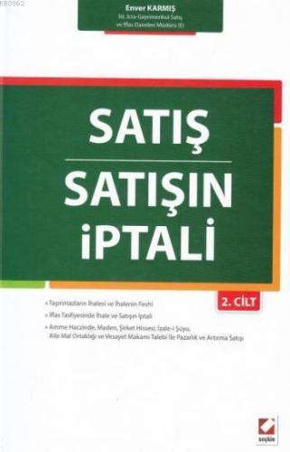 Satış - Satışın İptali; 2 Cilt | Enver Karmış | Seçkin Yayıncılık