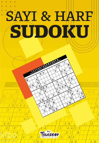 Sayı ve Harf Sudoku | Hakan Kayar | Teleskop Yayınları