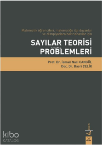 Sayılar Teorisi Problemleri | İsmail Naci Cangül | Dora Yayıncılık