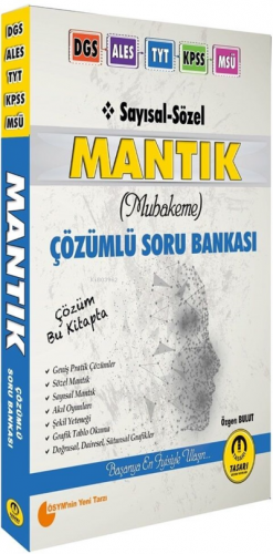 Sayısal Sözel Mantık Çözümlü Soru Bankası Tasarı Eğitim Yayınları | Öz