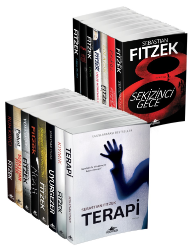 Sebastian Fitzek Psikolojik Gerilim Serisi Özel Set (15 Kitap) | Sebas