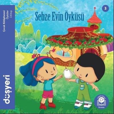 Sebze Evin Öyküsü 3.Kitap | Aytuna Dirican | Düşyeri Yayınları