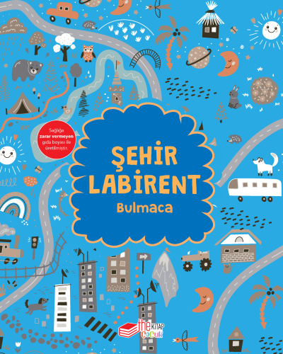 Şehir Labirent Bulmaca | Çiğdem Gürsoy Bostan | Thekitap