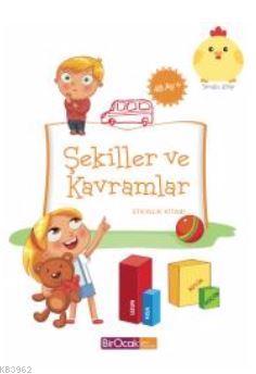 Şekiller ve Kavramlar Etkinlik Kitabı - 48 Ay | Elif Alkan | Bir Ocak 