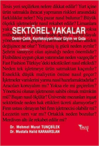 Sektörel Vakalar | Mustafa Halid Karaarslan | İmaj Yayıncılık