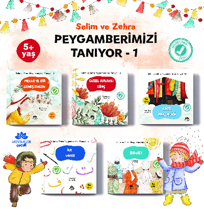 Selim Ve Zehra Peygamberimizi Tanıyor (10 Kitap) | Selçuk Alkan | Mevs