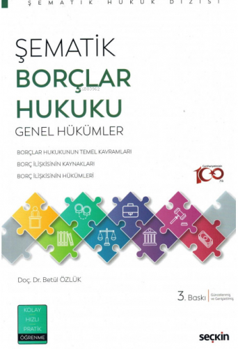 Şematik Borçlar Hukuku Genel Hükümler | Betül Özlük | Seçkin Yayıncılı