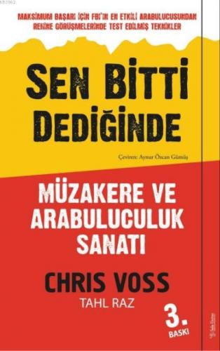 Sen Bitti Dediğinde; Müzakere ve Arabuluculuk Sanatı | Chris Voss | So