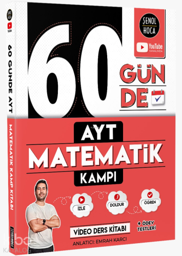 Şenol Hoca / 60 Günde AYT Matematik Kampı | Şenol Aydın | Şenol Hoca Y