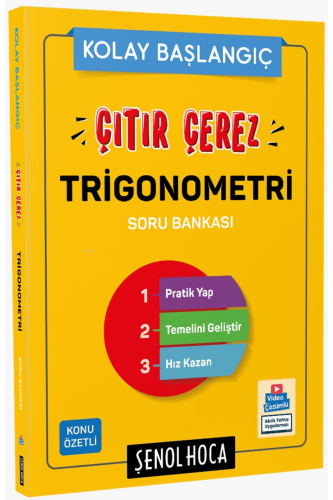 Şenol Hoca Çıtır Çerez Trigonometri Soru Bankası | Kolektif | Şenol Ho